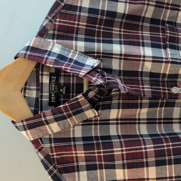 J. Crew Men's Mercantile Flex Long Sleeve Button Down Plaid Shirt Style #J5304 - Picture 5 of 14